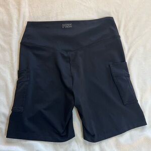 PINK Victoria's‎ Secret Women's Black Cargo Shorts Size Small